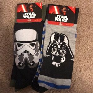 Star Wars socks, two for a dollar deal
